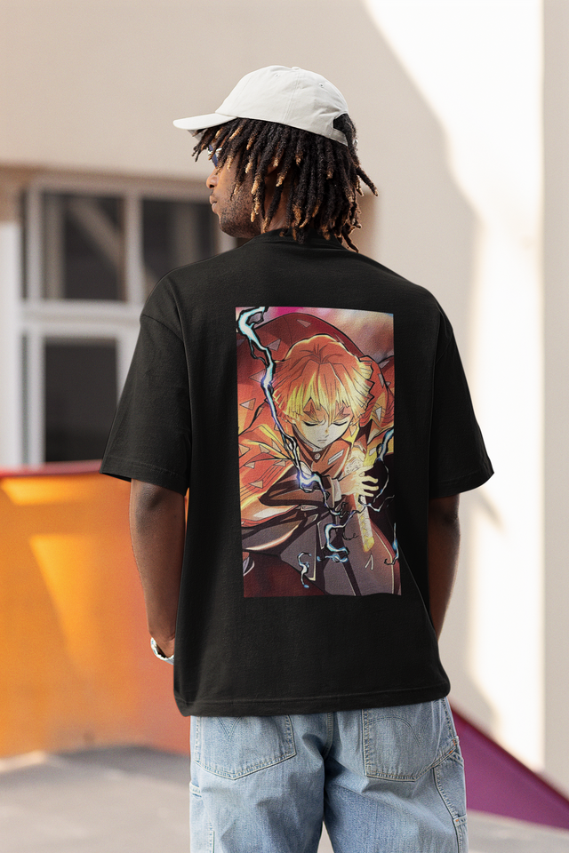 Thunder Breathing – Zenitsu Oversized Tee