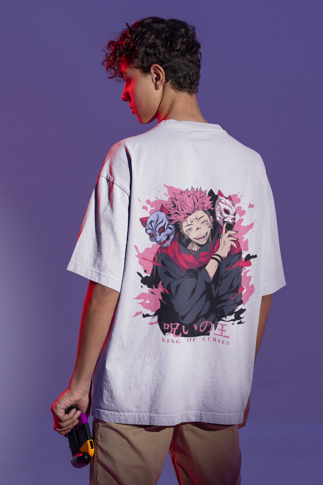 Cursed King Tee – Dual Mask Edition