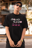 Squid Game Guard Oversized T-Shirt – Korean Drama Graphic Tee