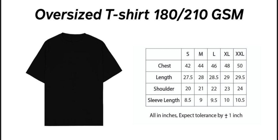 Shadow Monarch Oversized Tee – Sung Jinwoo Edition
