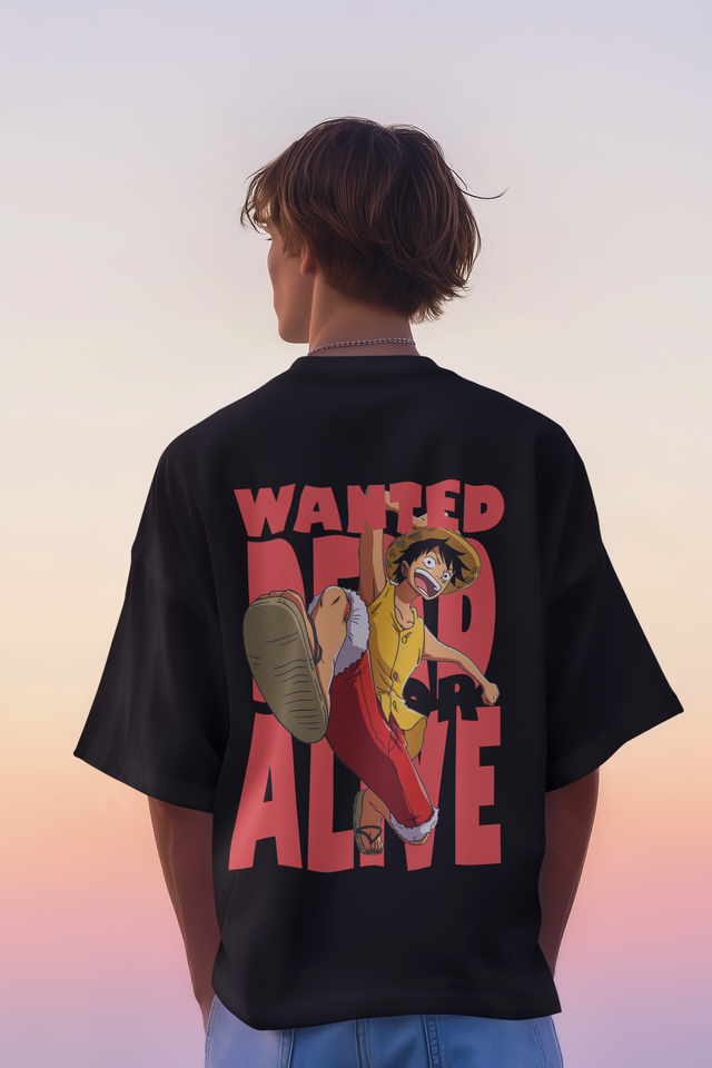 One Piece “Straw Hat Luffy” Oversized T-Shirt