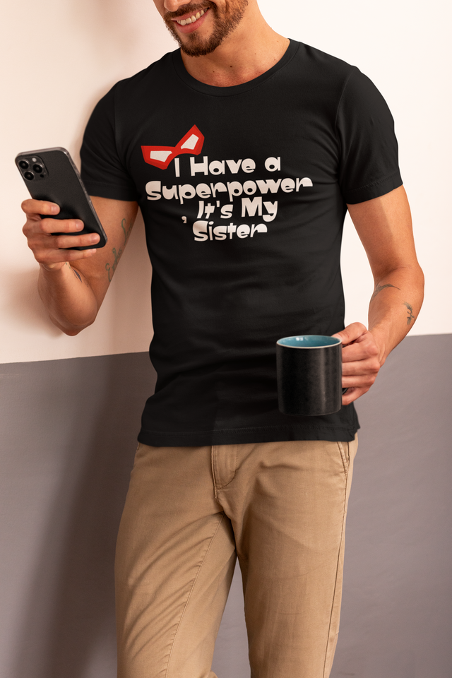 Superpower Sister Tee - Raksha Bandhan Gift