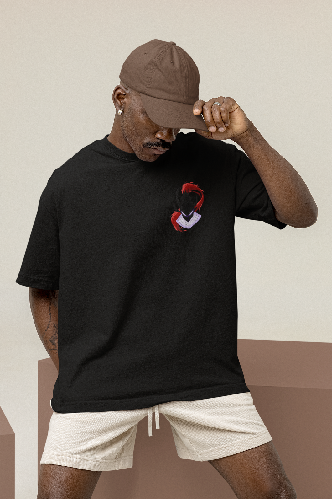 Igris – Crimson Shadow Knight Oversized Anime T-Shirt