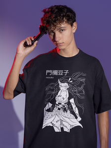 Demon Bloom Tee – Nezuko Unleashed